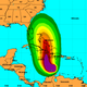 Current trajectory of Hurricane Matthew. Image: National Hurricane Service.